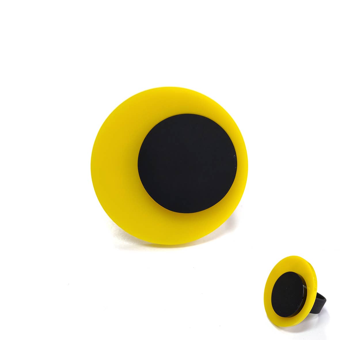 ALEX+SVET - Vente Bague de cocktail/de cérémonie - Bague acrylique LINA PC gamme PRIMARY COLOR1