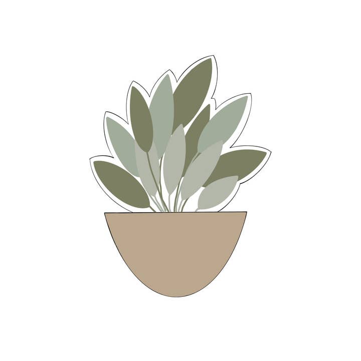 Leaf Plant for wholesale by Maison’s Custom Cutters