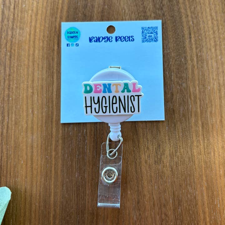 Dental Hygienist Badge Reel for wholesale by Katesy Things