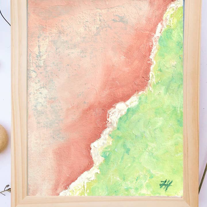 "Delight" Canvas Print for wholesale by Honey Hilliard Art