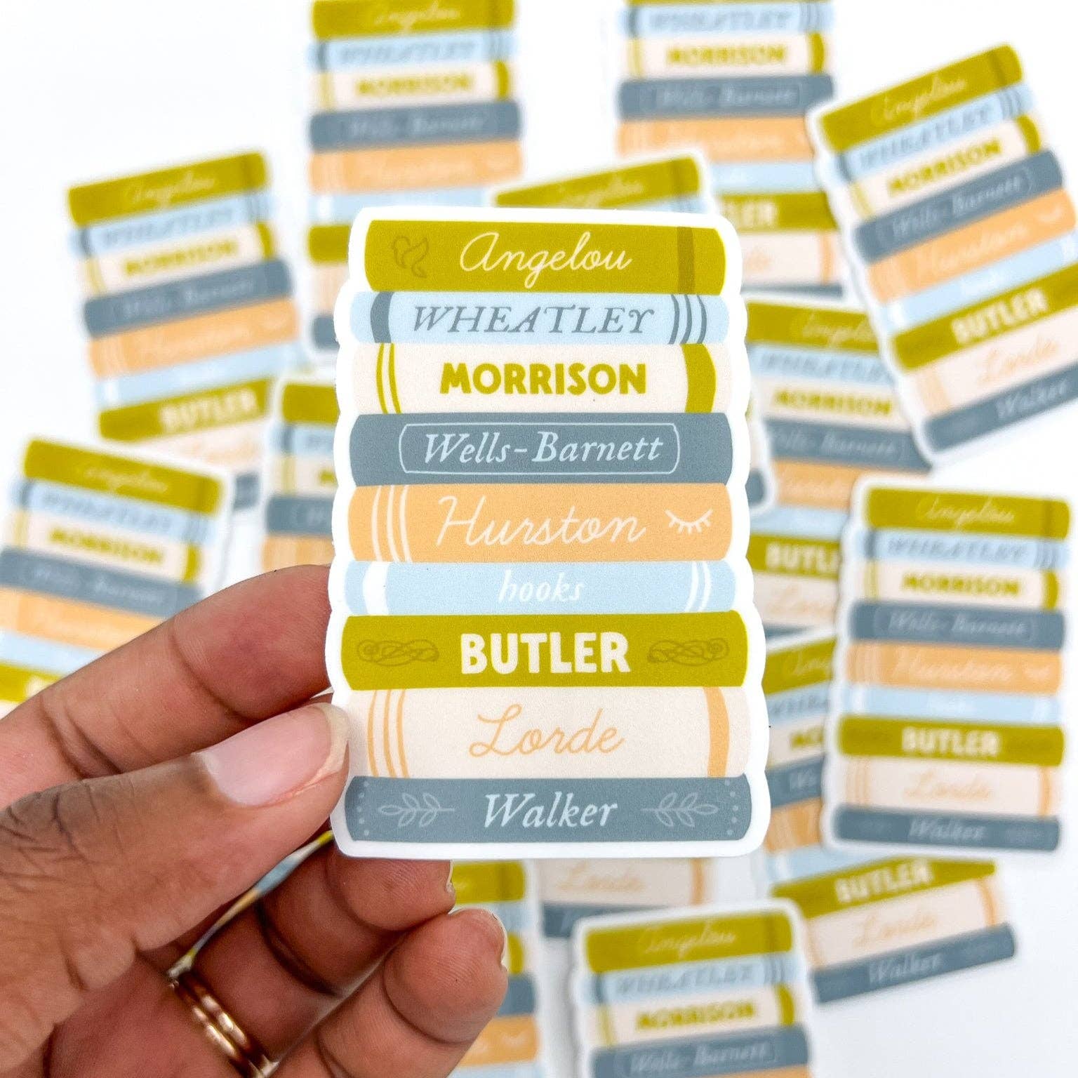 Oh Happy Dani - Wholesale Sticker - Black Stack: Women’s Edition Sticker2