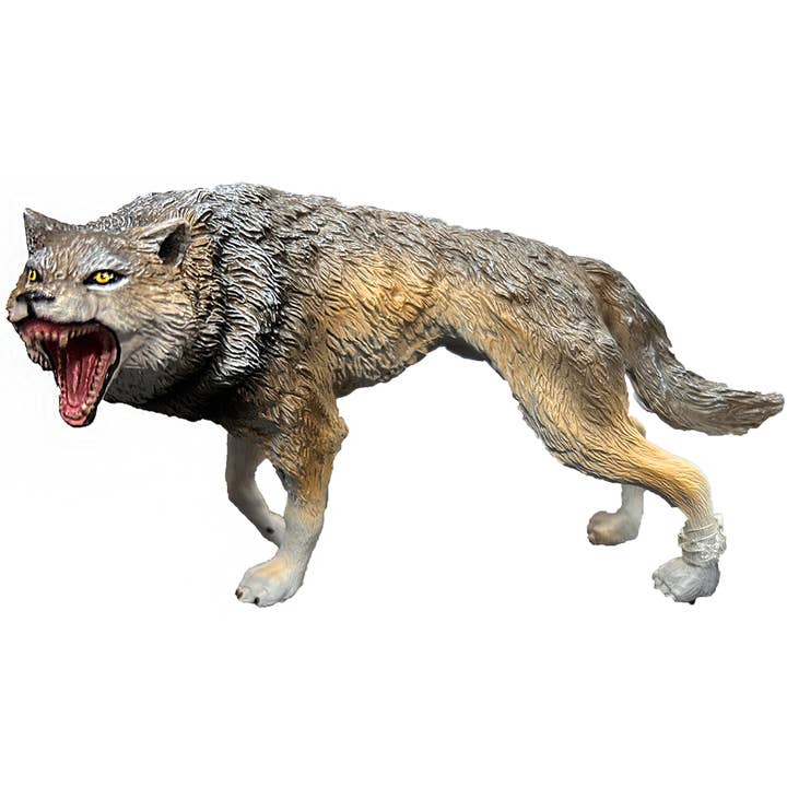 Texas Toy Distribution – wholesale Figurine toy – Kids – Wolf Painted Resin Animal Figurine Toy