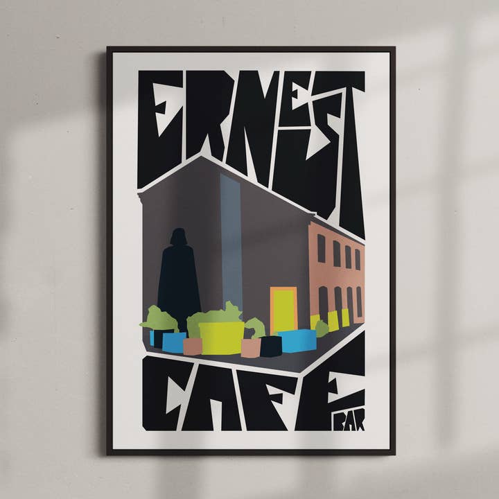 Ernest Print for wholesale by Blank Wall Alt