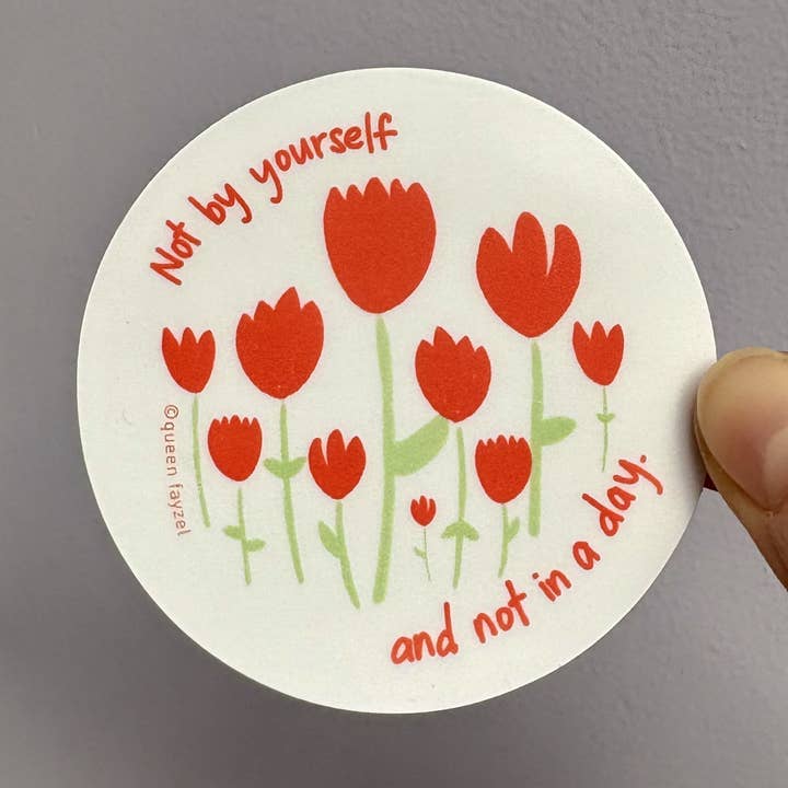 Niet Alleen Vinyl Sticker | 2x3" voor wholesale door Queen Fayzel