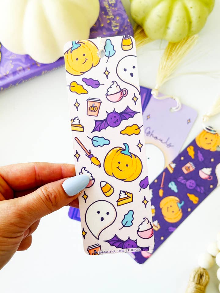 Marque-page de friandises d'Halloween pour la vente par Samantha Jane Studios