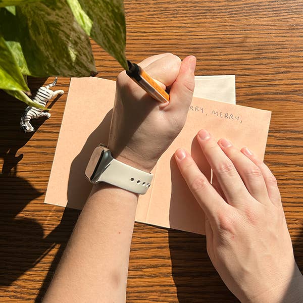 Gingergold - Wholesale Christmas Card - Hang In There Santa Card3