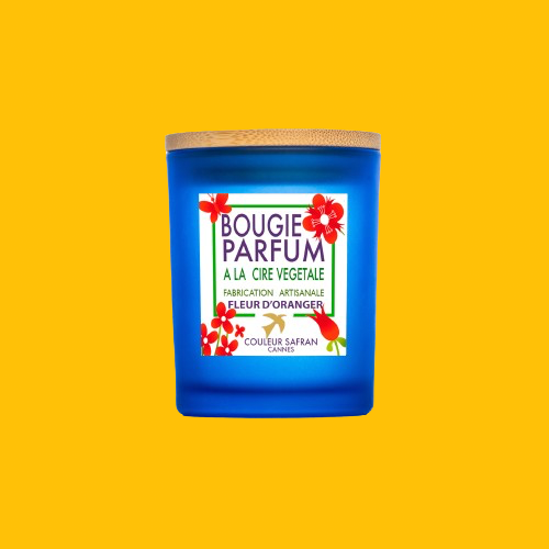 Couleur Safran Parfums - Vendita all'ingrosso Candela in vasetto - Candela Profumata all'Arancia Fiorita Artigianale & 100% Vegetale2
