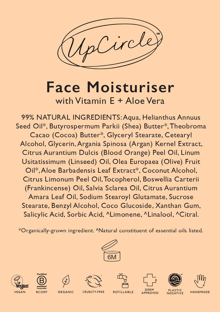 UpCircle Beauty UK – wholesale Eye cream/gel – UpCircle Ingredient Cards for Wholesale Bulk Refills1