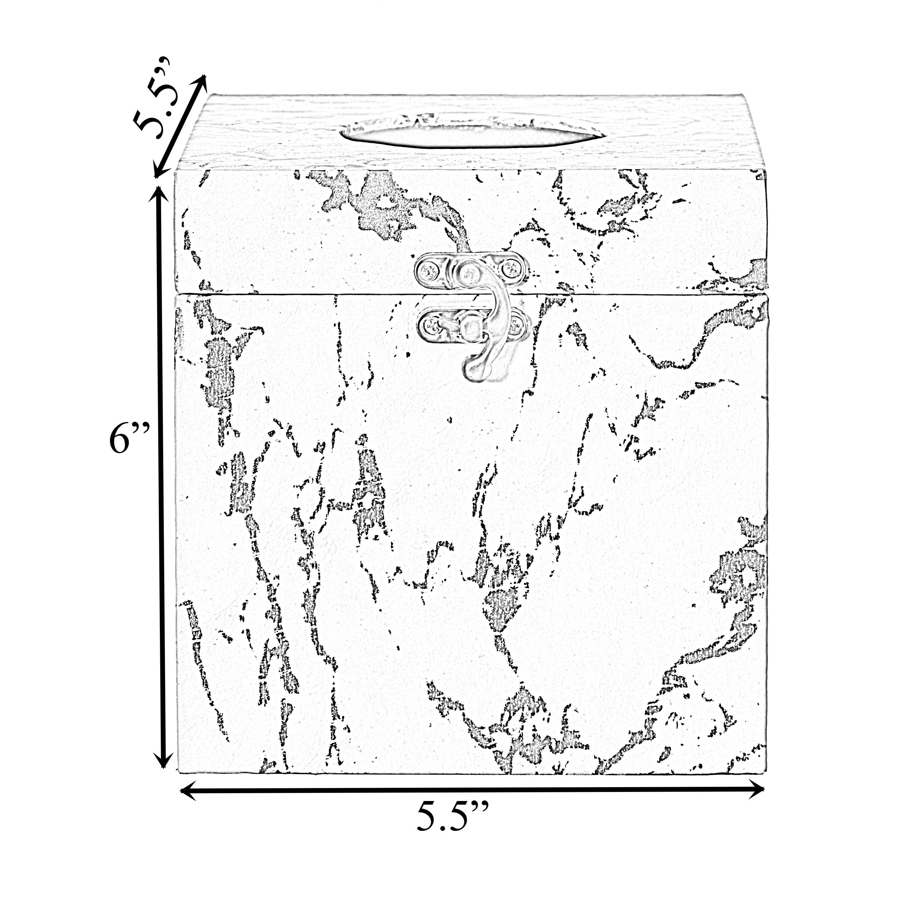 Quickway Imports - Wholesale Tissue Box - Velvet Modern Paper Facial Tissue Box Holder28