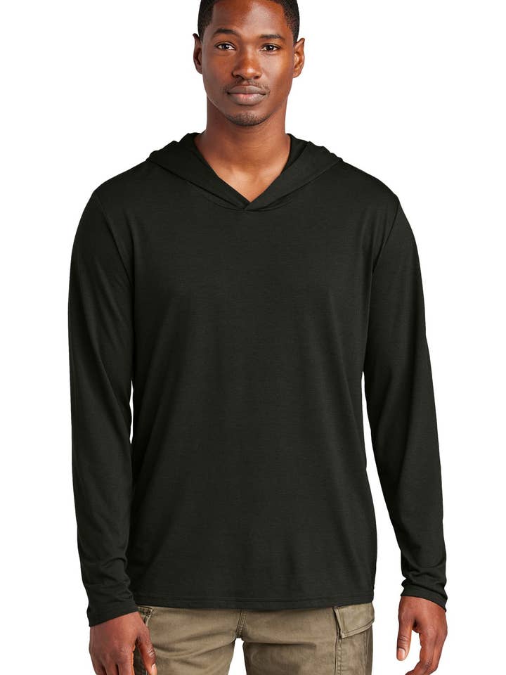 Bläck T-shirts Anpassad T-shirt Personligt Tryck, Premiumkvalitet, Snabb Leverans, Flera Färger District Perfect Tri Långärmad Hoodie. DM139 för wholesale av Ink Tees Custom Tshirts