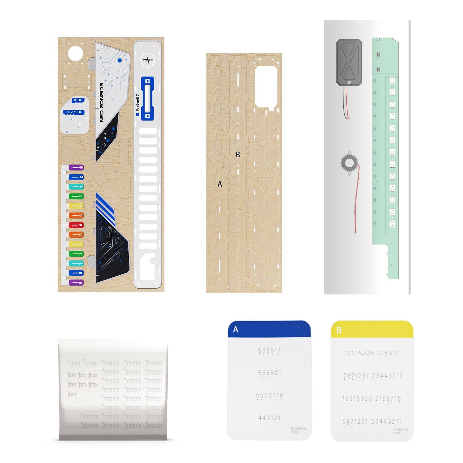 TOPBRIGHT GmbH - Wholesale DIY Craft Kit - Kids - Guitar Maker Kit - STEM Toy3