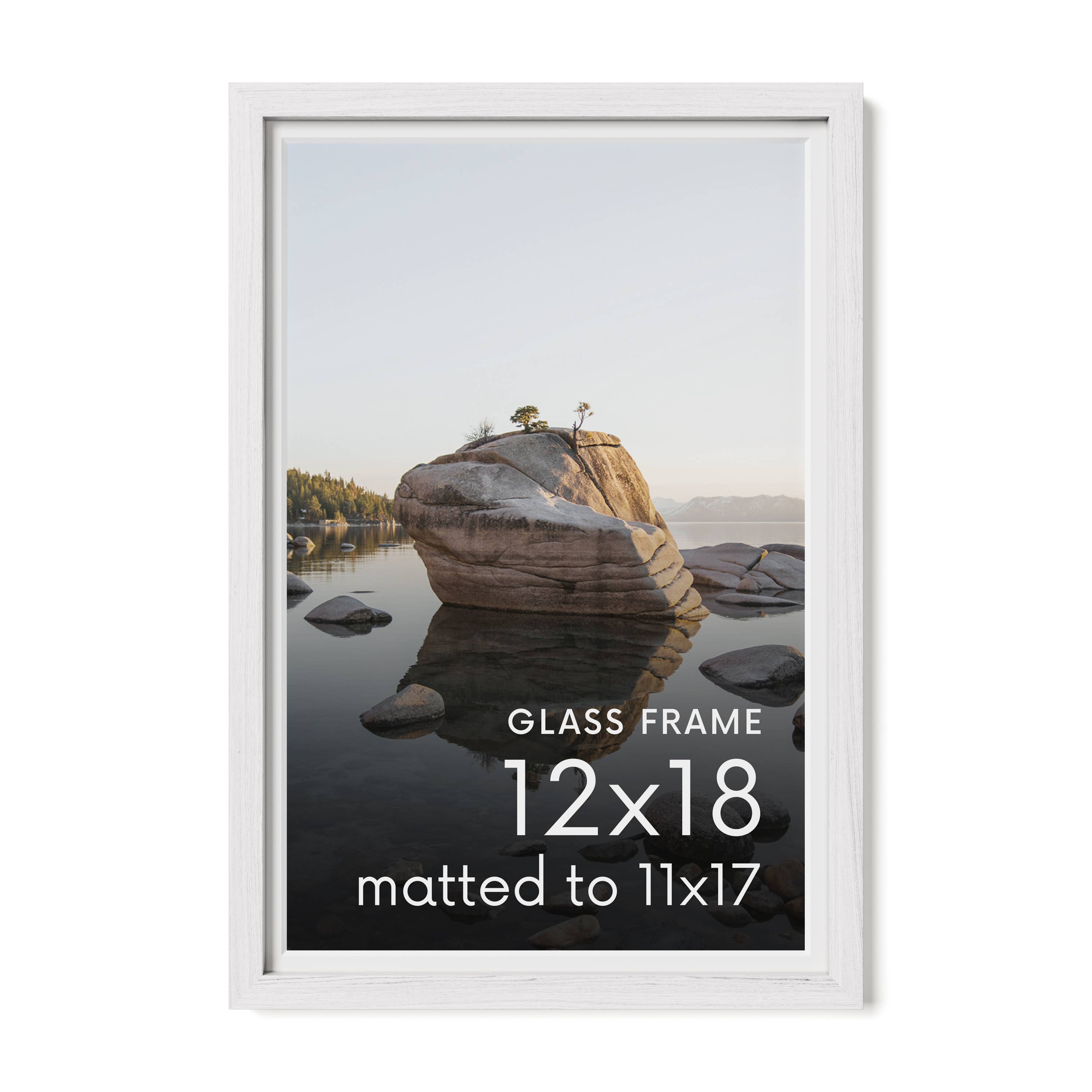 Haus and Hues - Wholesale Picture Frame - White Oak Frame with Glass12