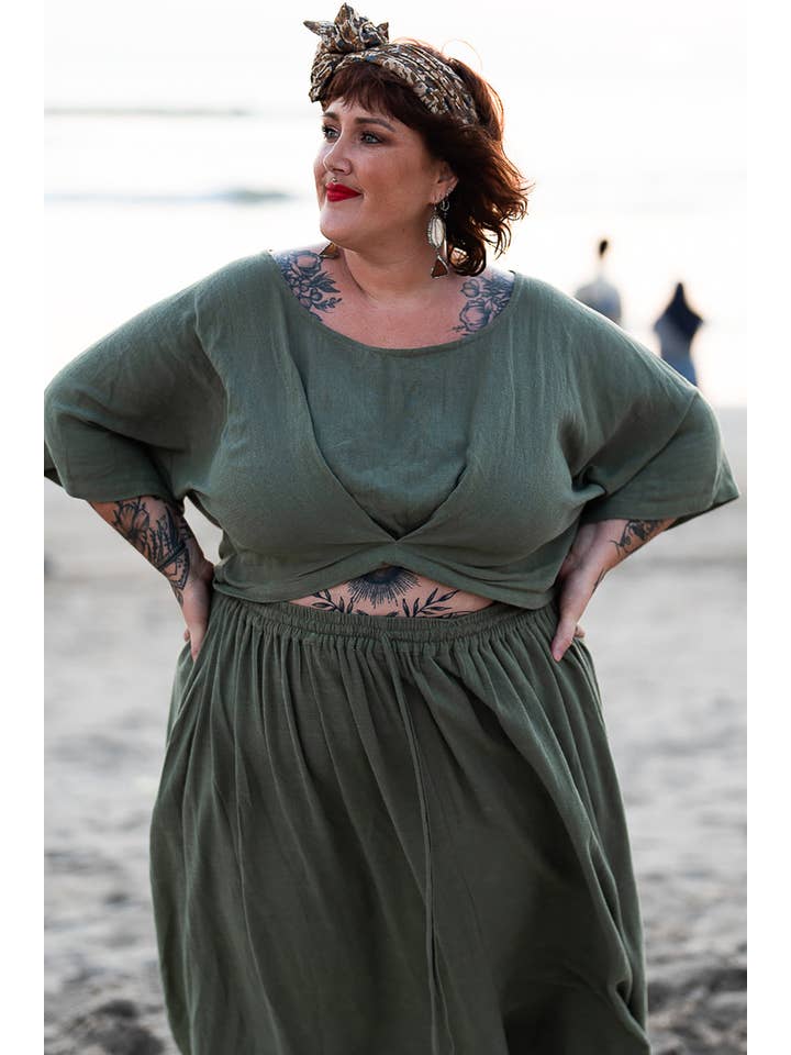 Jinx the label - Wholesale Skirt – Women’s - Kora Skirt - Sage4