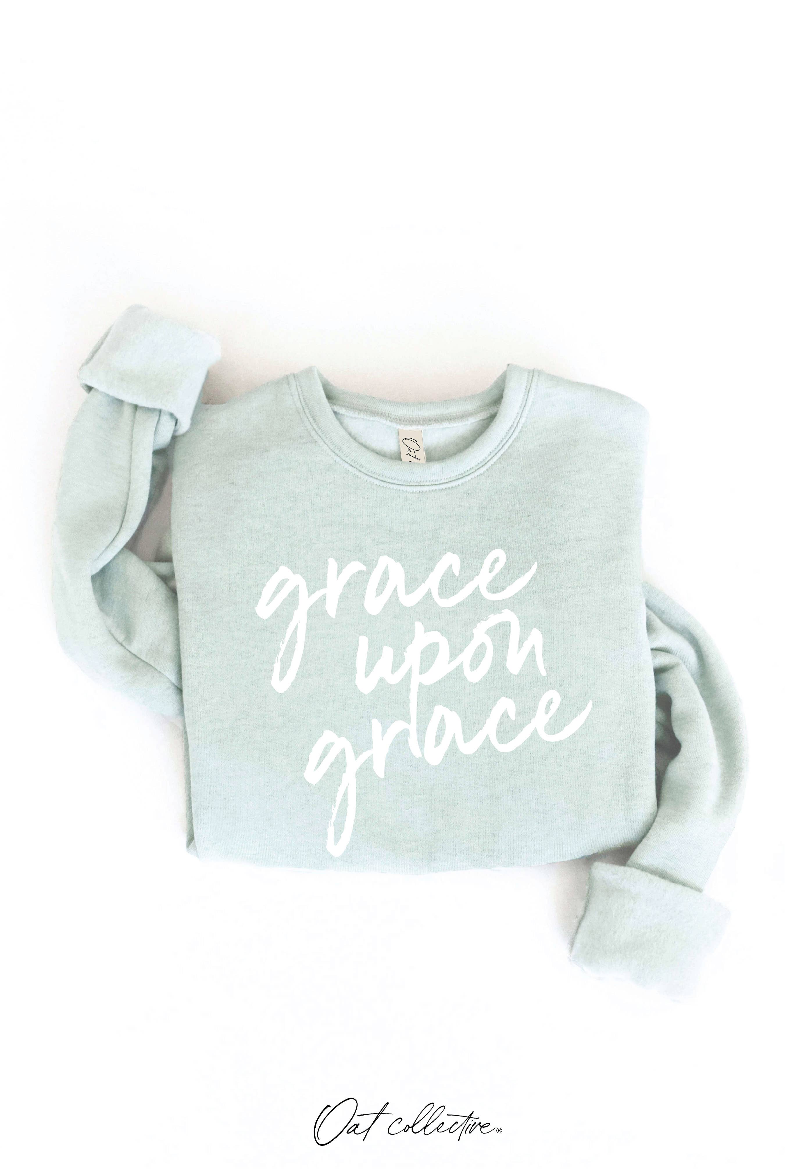OAT COLLECTIVE – wholesale Graphic sweatshirt – Women’s – GRACE UPON GRACE Graphic Sweatshirt6