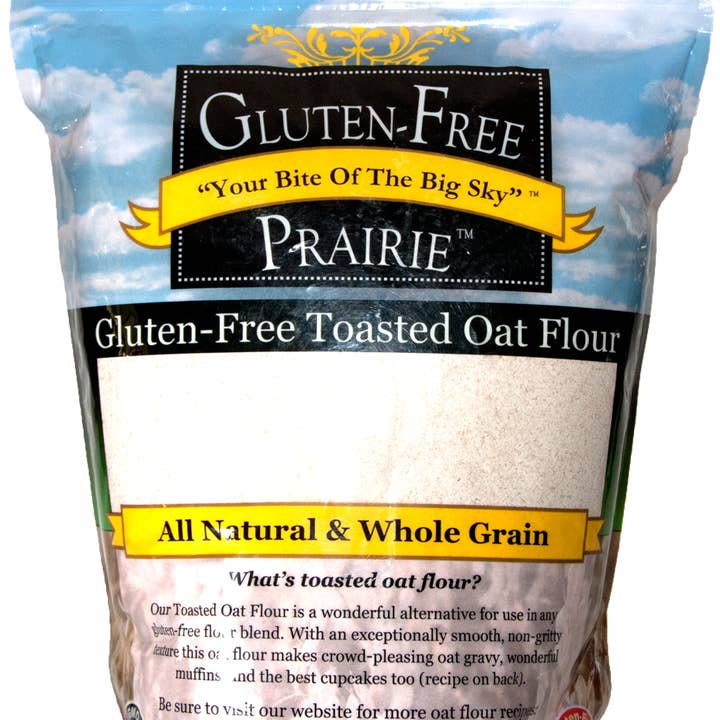 Gluten Free Prairie LLC - Wholesale Gluten-Free Flour - 3 Lb Toasted Oat Flour - grain