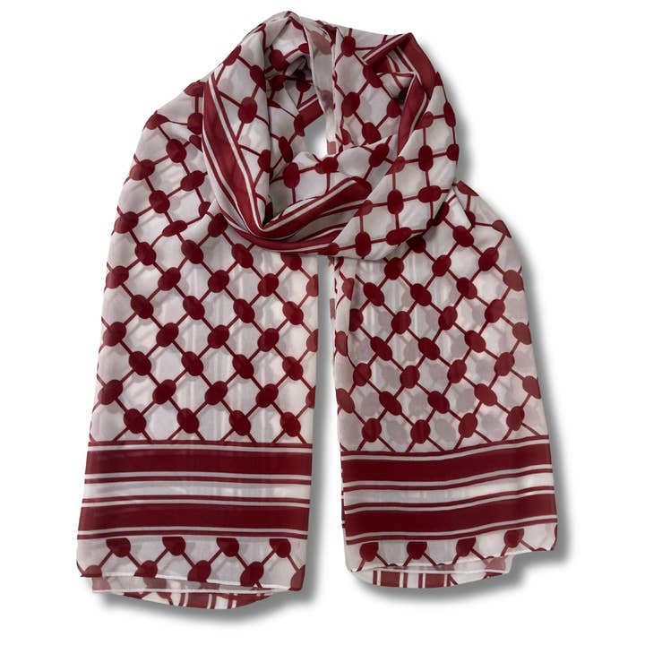 Palestinian Elegance - Wholesale Hijab - Women's - Printed Design Hijabs – Diverse Varieties26