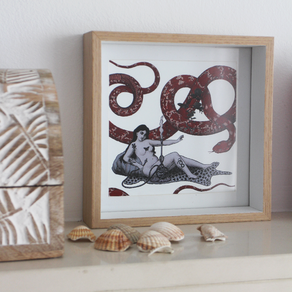 Kapris – wholesale Vykort – Dream snake - vykort2