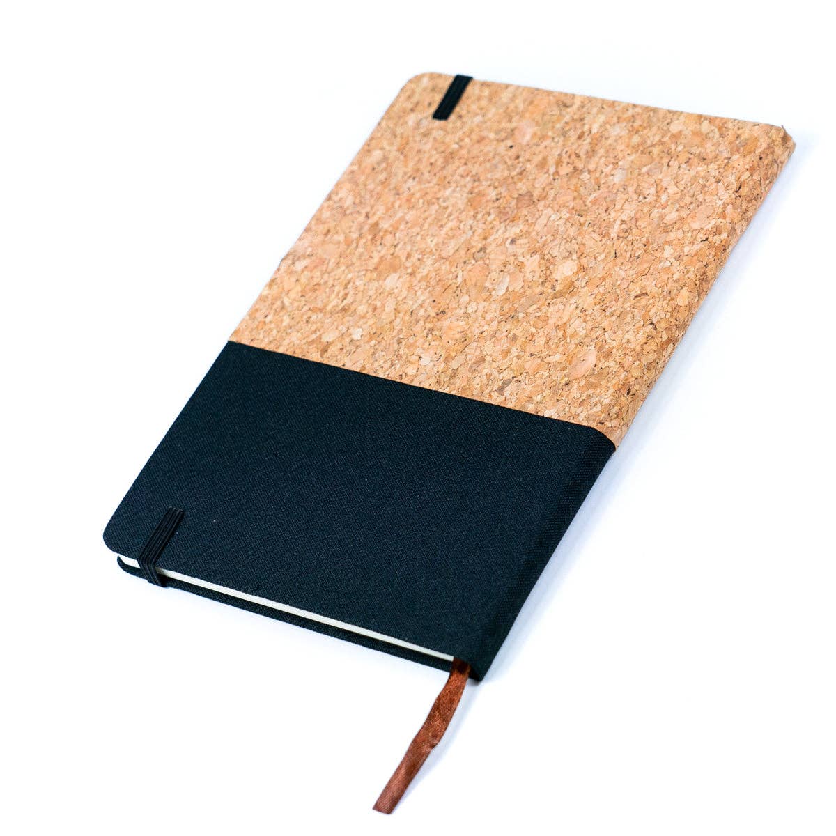 Meninas Bonitas Cork - Wholesale Notebook - Canvas and Cork Fusion Notebook in Black, Gray, Blue, and Gr2