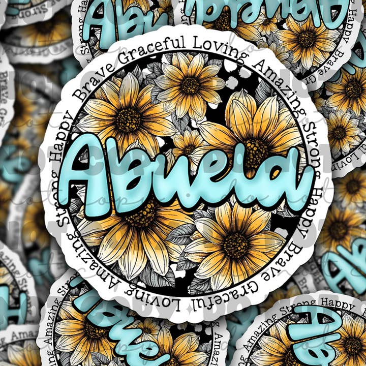 It's Transfer Time - Wholesale Sticker - Abuela Die cut sticker 3-5 Business Day TAT0