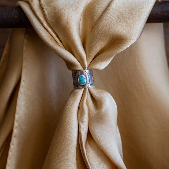 Crossbow Leather - Wholesale Scarf clip – Women's - WHOLESALE SILVER SCARF SLIDE1