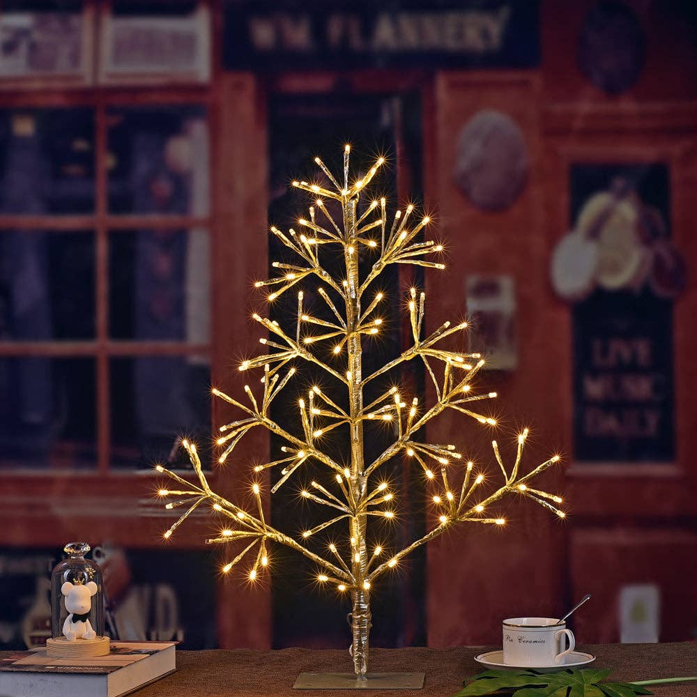LIGHTSHARE - Wholesale Artificial Christmas Tree - Artificial Christmas Tree Light with Silver and Golden Finis17