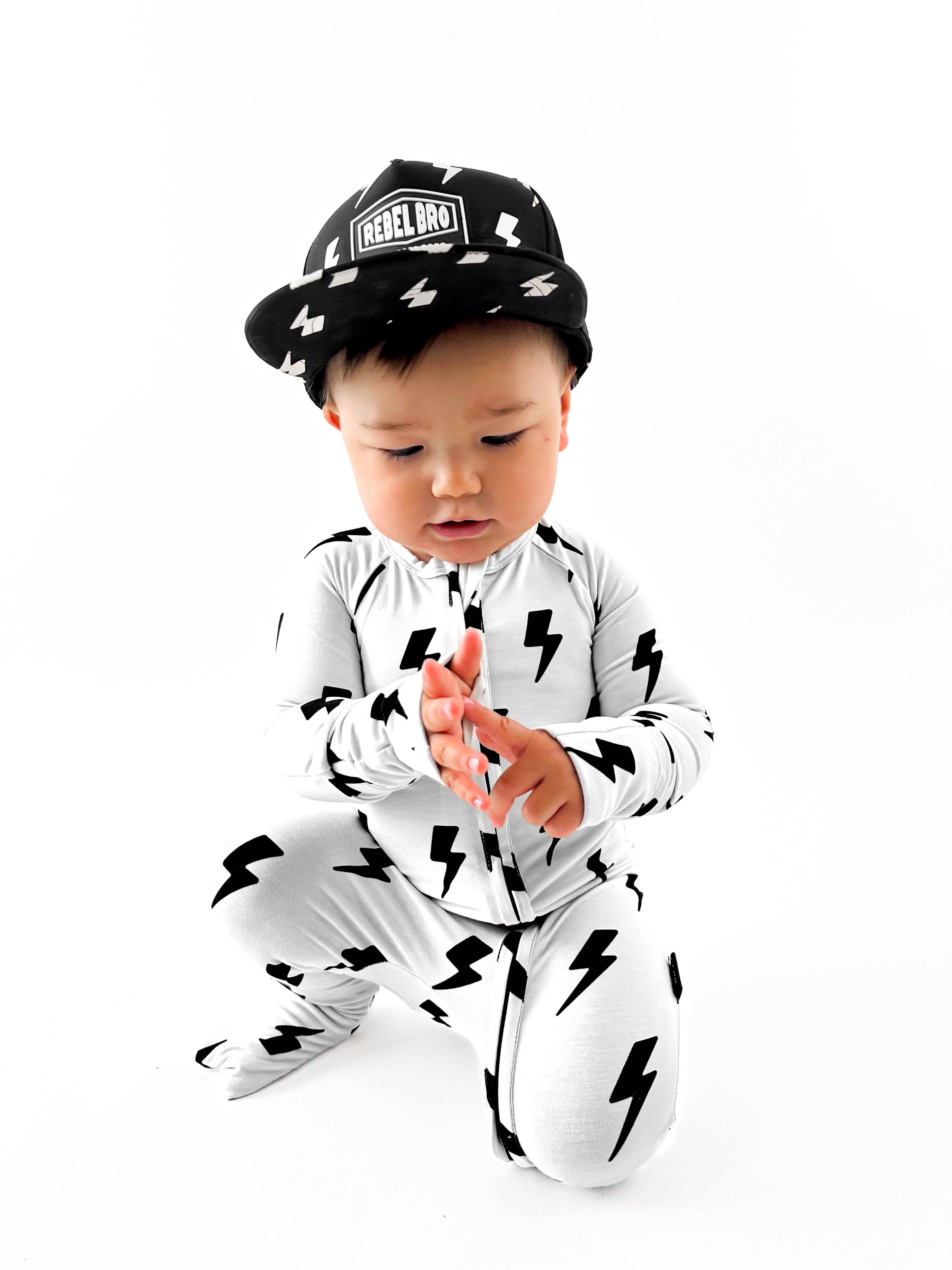 Rebel Bro - Wholesale Slaappak - Baby - Bamboe Zippy Slaapzak in Bowie2