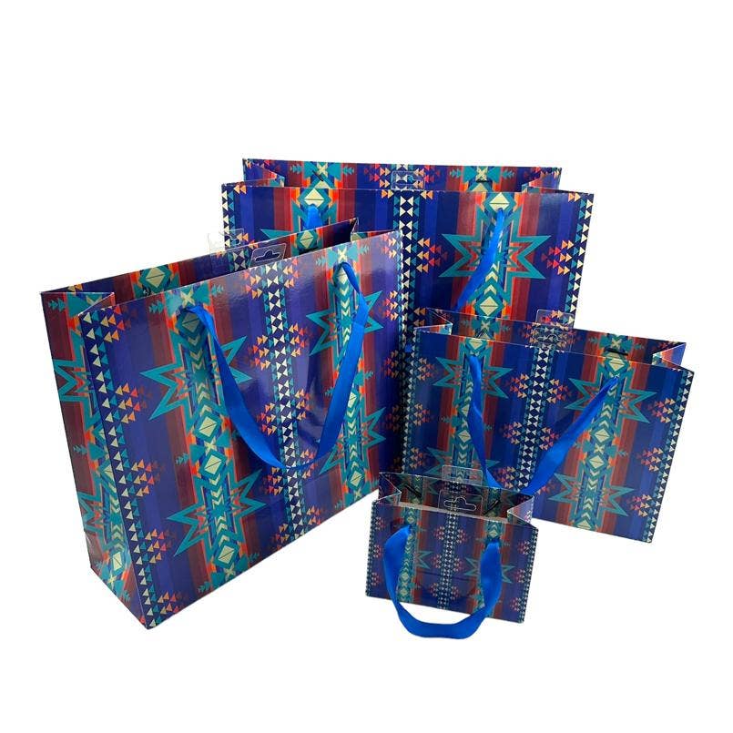 Nativo - Wholesale Gift Bag - GBXL-BLU - Gift Bag X Large Size: 43x20x32cm1