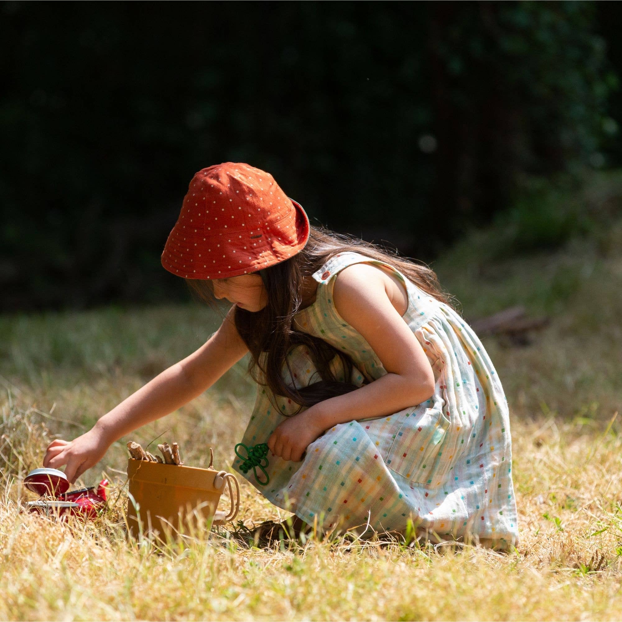 Rainbow Reversible Pinny Dress for wholesale on Faire11