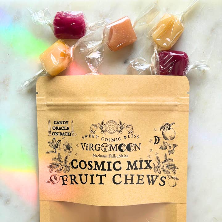 Cosmic Mix Fruit Chews - Wild Blueberry, Strawberry & Peach for wholesale by Virgo Moon