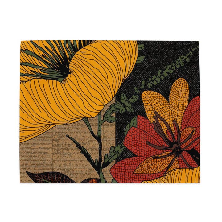 Sunset Bloom Placemat Set for wholesale by Unapendeza by Furahi