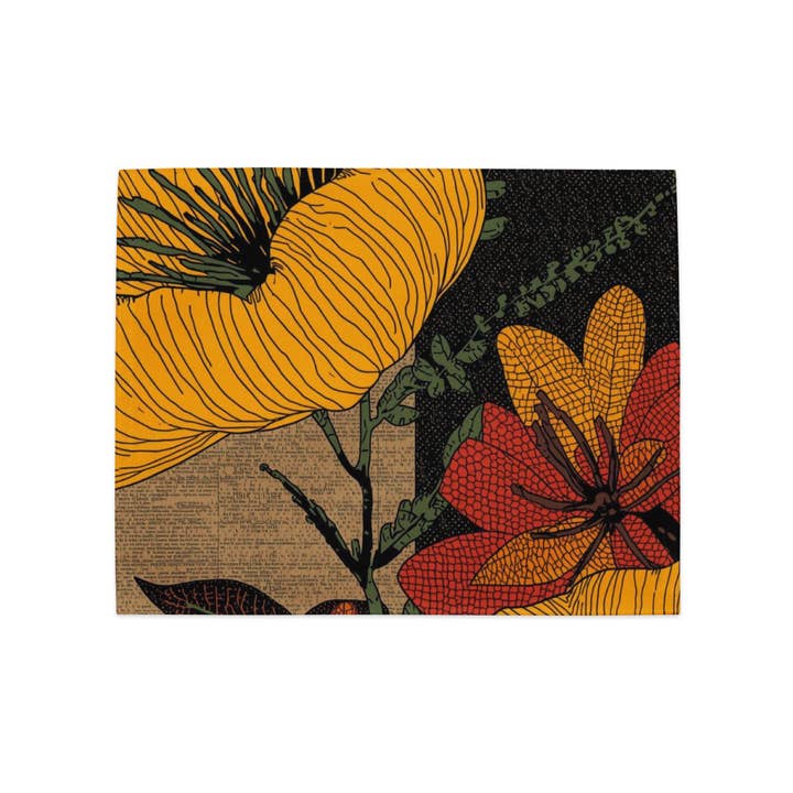 Solnedgangsblomst Bordskåner Sæt for engroshandel hos Unapendeza by Furahi