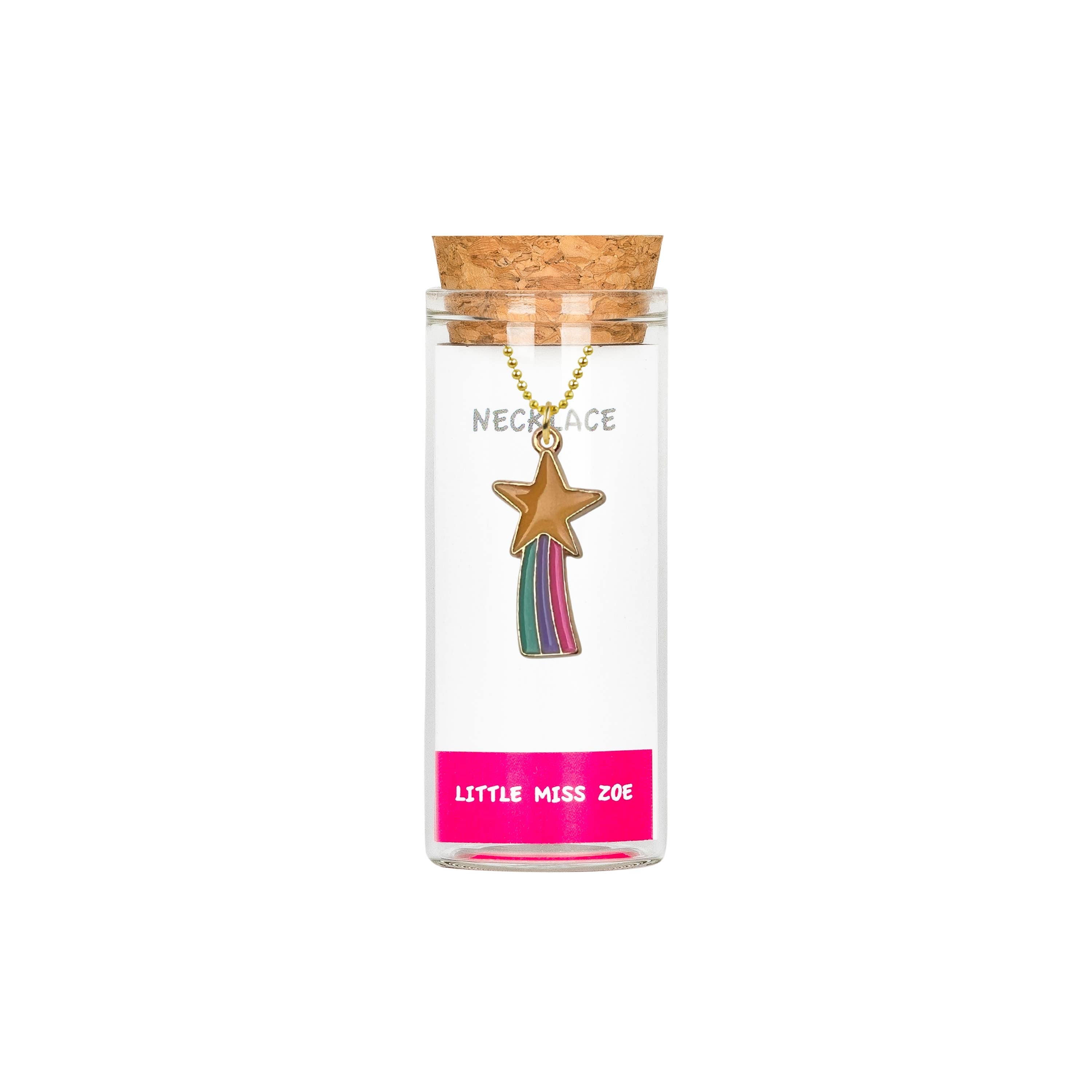 Little Miss Zoe - Wholesale Kids Necklace - Kids - Kids Charm Necklace in a glass bottle7