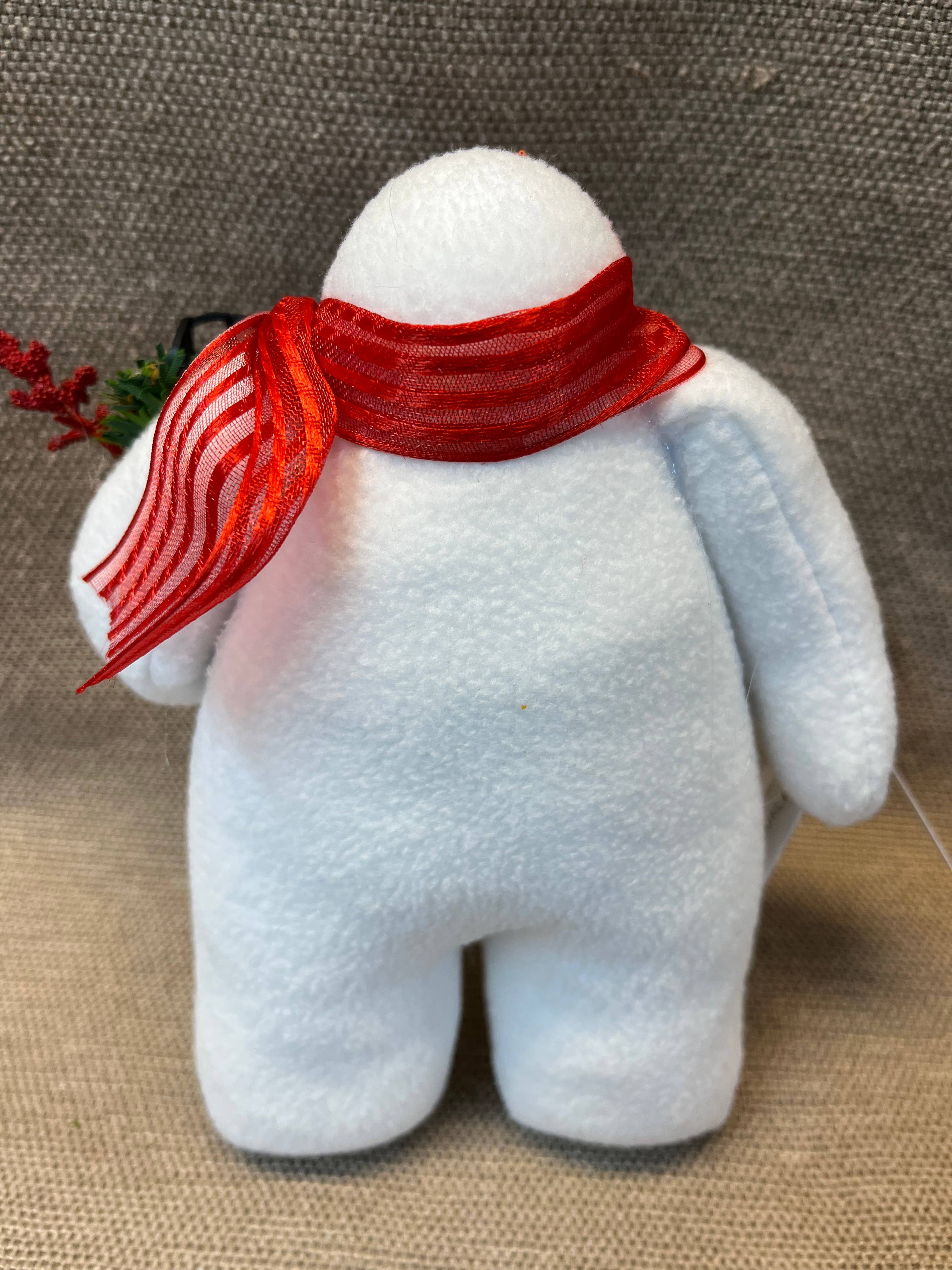 Sandy Pants Snowmen - Wholesale Christmas Decoration - Fleece Stuffed Snowman_Sandy Pants Classic_Sled1