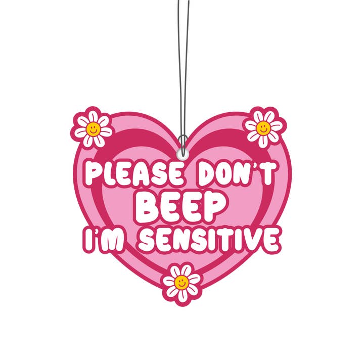 Veuillez ne pas klaxonner, je suis sensible Désodorisant original pour la vente par Really?! Air Fresheners