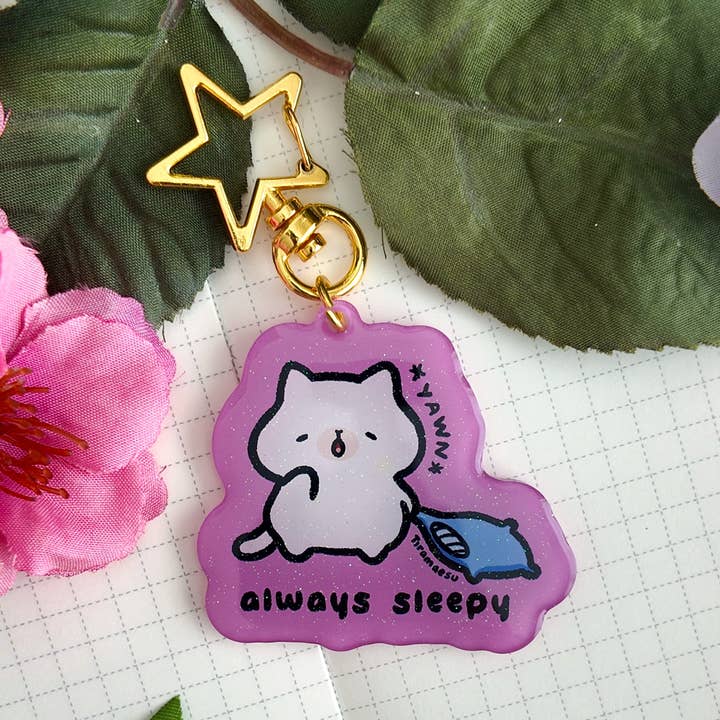 Tiramaesu - Wholesale Keychain - Unisex - Always Sleepy Keychain0