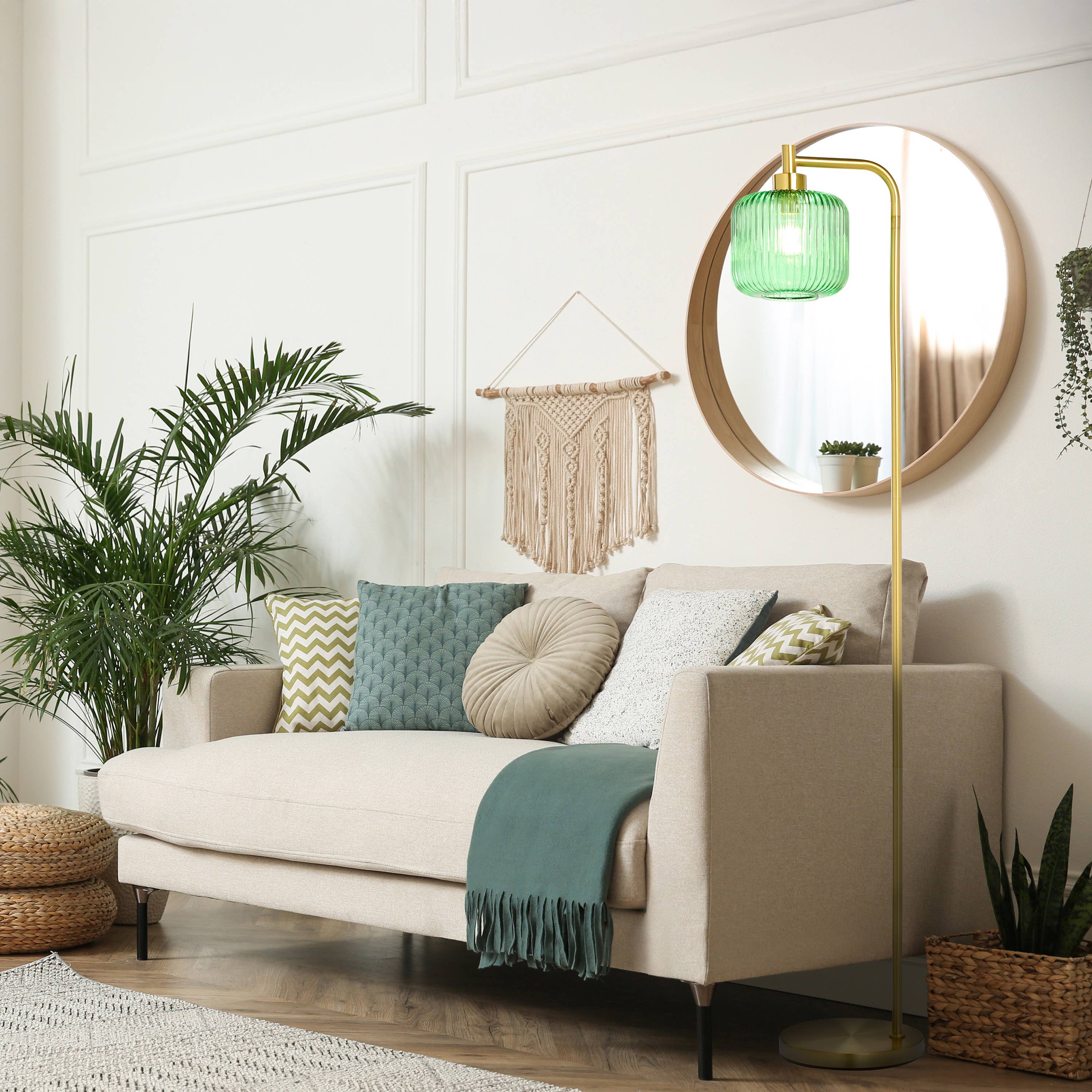 River of Goods - Wholesale Floor Lamp - 63"H Rowan Globe Shade Floor Lamp11