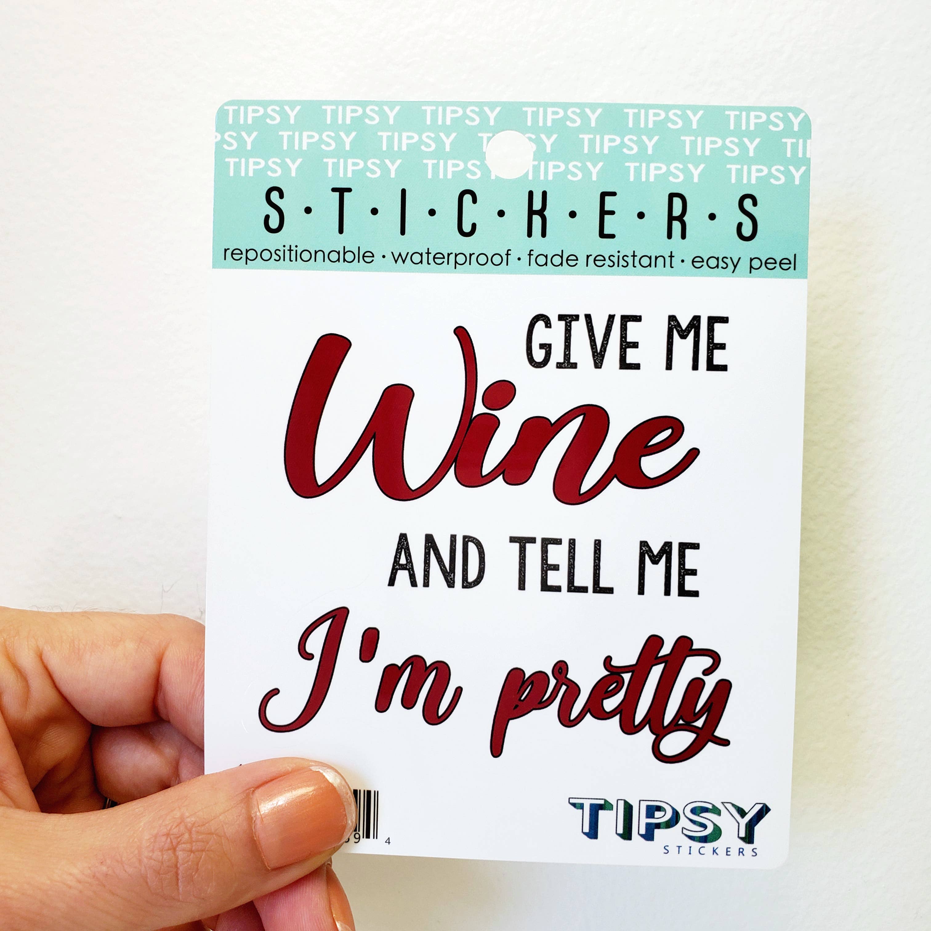 Tipsy Stickers - Vente Autocollant - Wine Sticker | Donne-moi du vin1