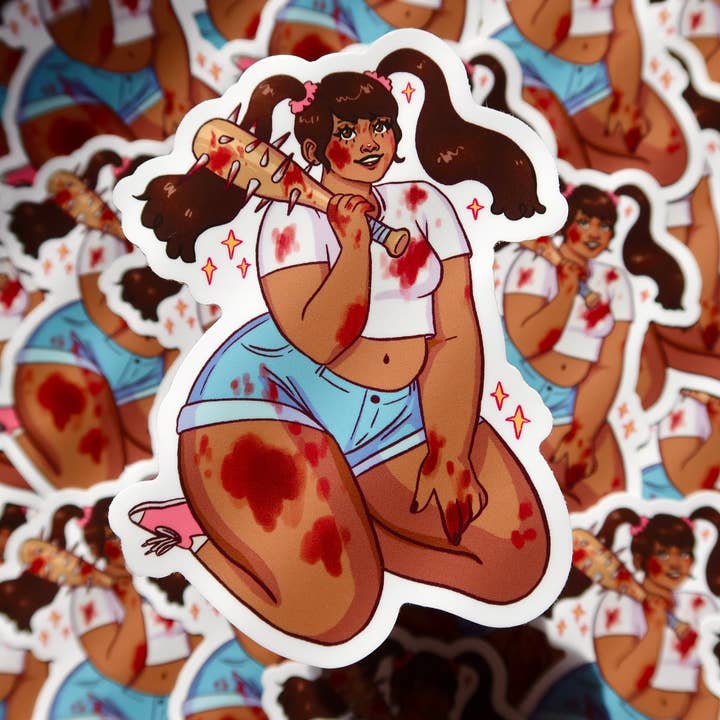 Süßer aber tödlicher Aufkleber für den Großhandel von Pocalyptic