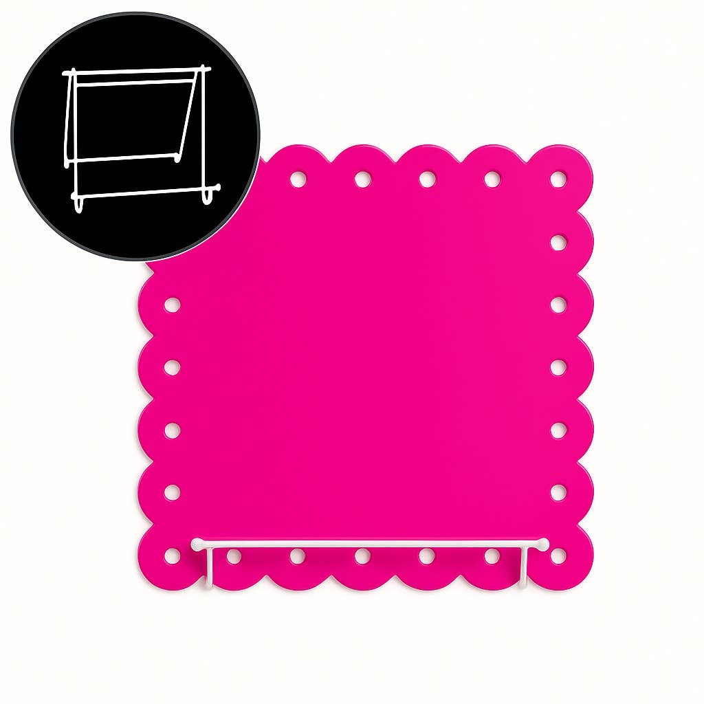 Factory Direct Craft - Wholesale Memory Board - 12" x 12"  Metal Enamel Note Board - Select Color6