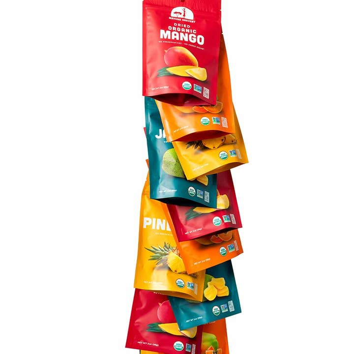 Mavuno Harvest Organics - Wholesale Retailer Display - Food & Drink - Clip Strip1