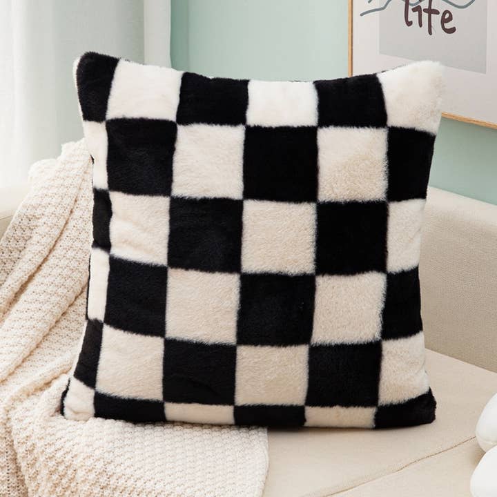ACCITY - Wholesale Throw Pillow Cover - Chenille Luxe Throw Pillow Cover for Sofa/Bed_CWMM7690