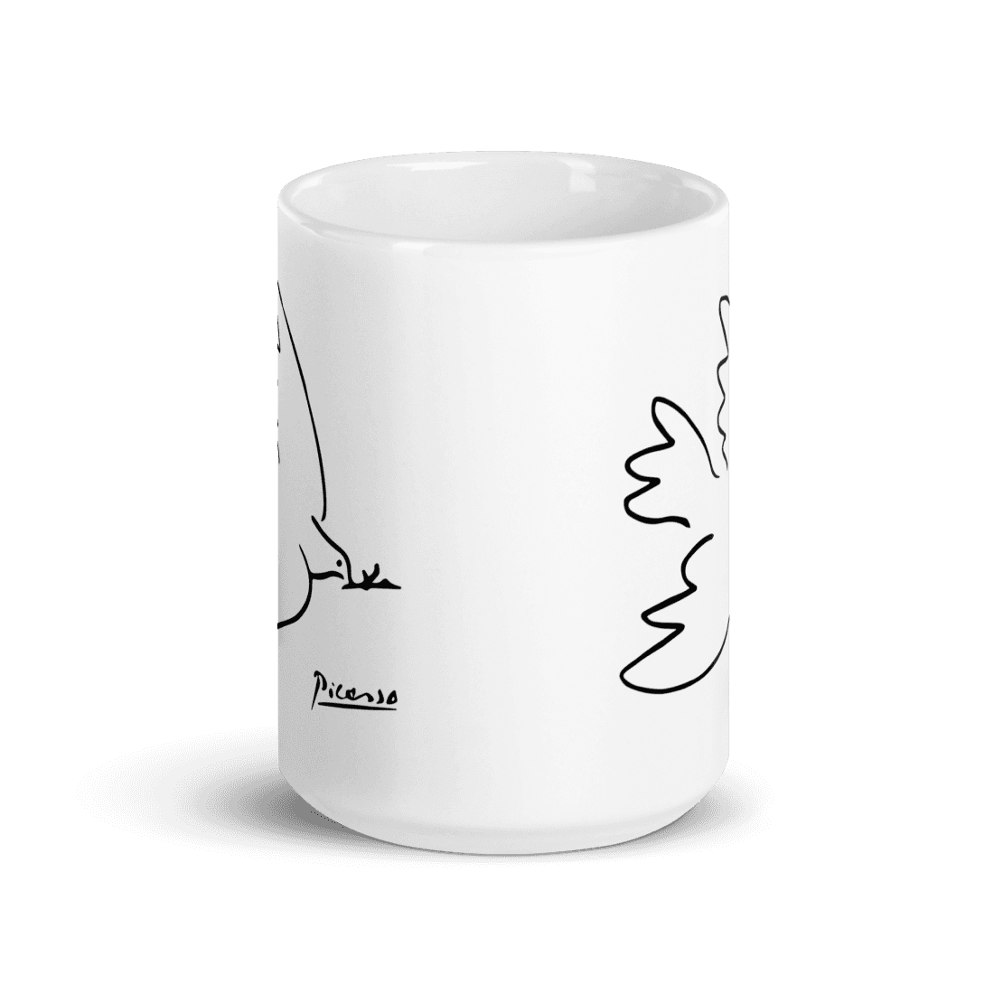 Art-O-Rama Shop - Wholesale Coffee Mug - Pablo Picasso Dove Of Peace 1949 Artwork Mug6