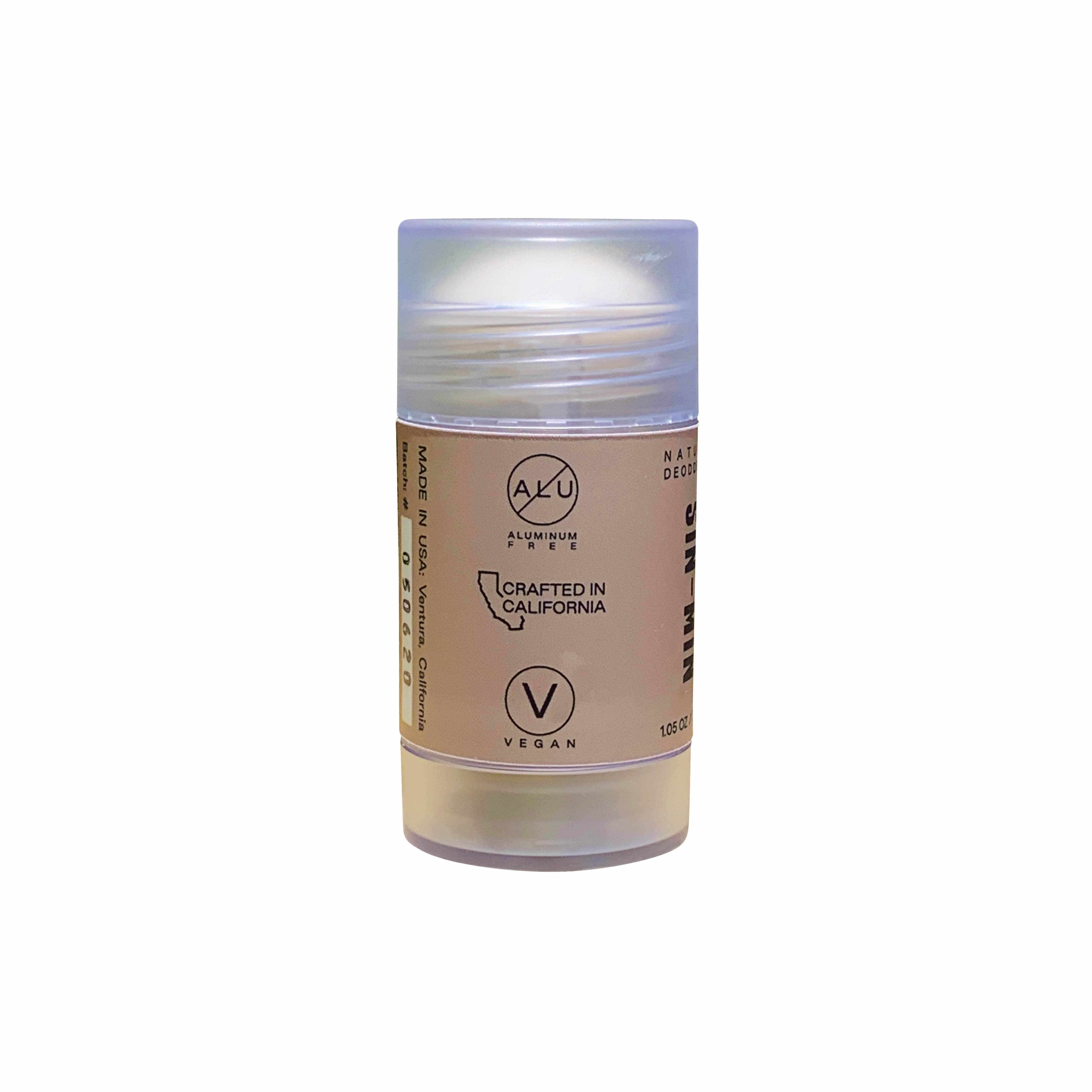 SIN-MIN - Wholesale Deodorant - Unisex - Natural Deodorant - Travel Size (Sweet Cinnamon + Vanilla)2
