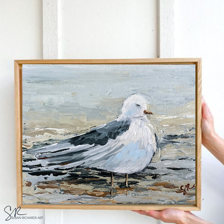 Susan Richards Art - Wholesale Art Print - Salty Gull Fine Art Print1