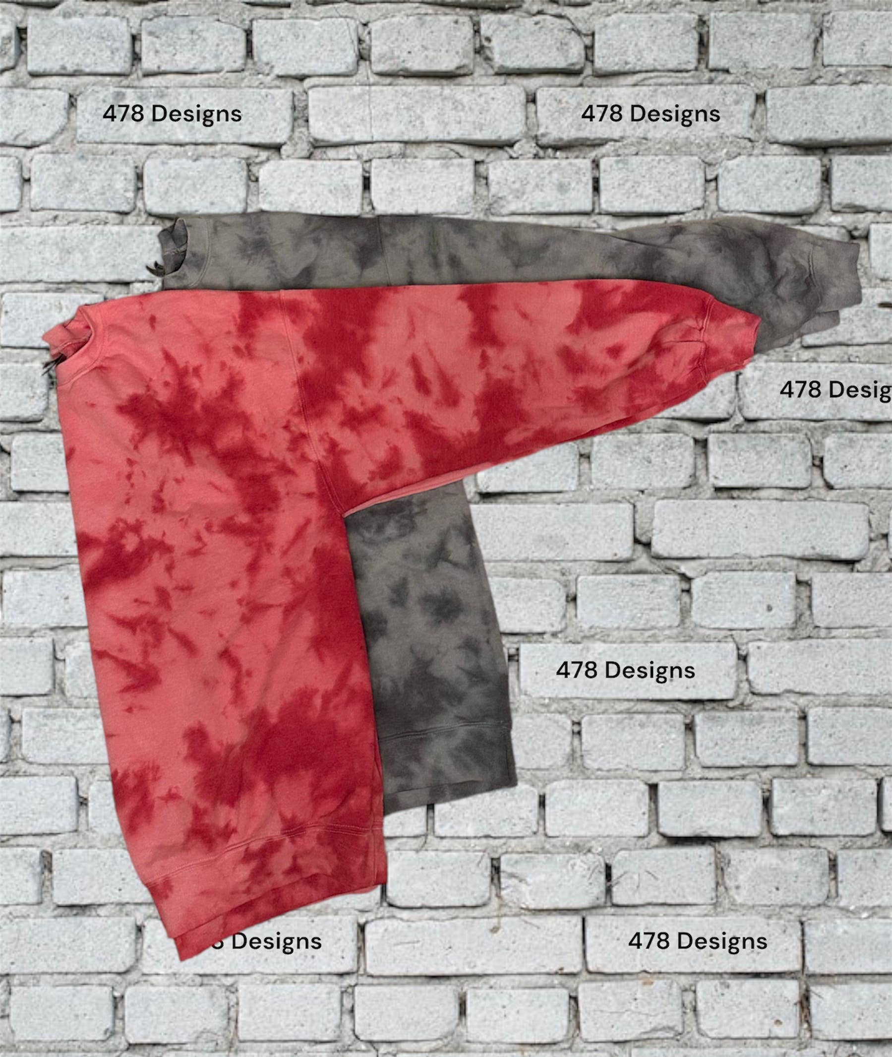 478 Designs - Wholesale Sweatshirt - Women's - Acid Wash Tye Dye Sweatshirts2