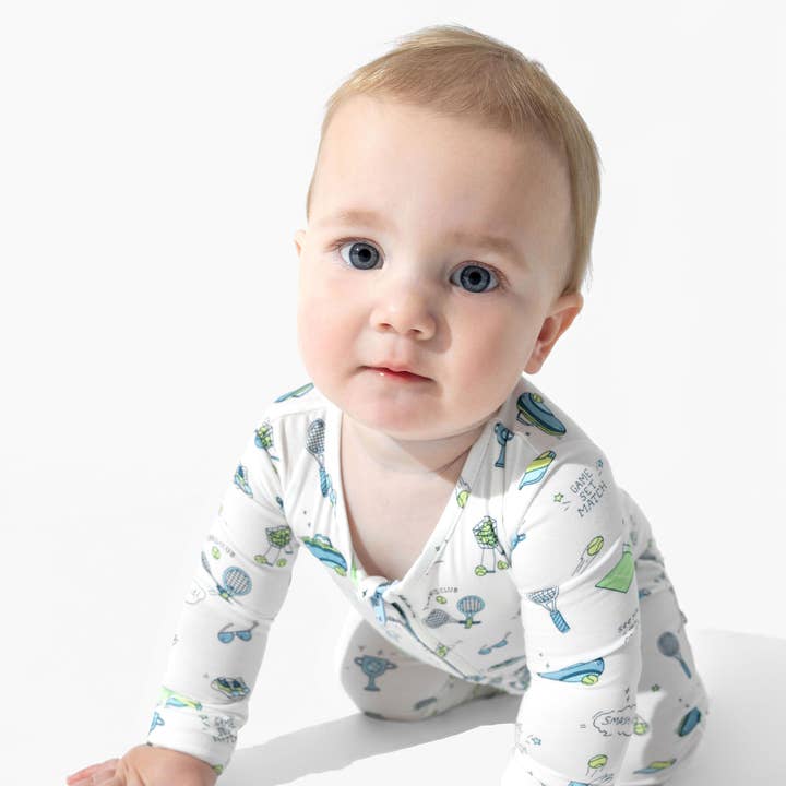 Tennis Bambus-wandelbarer Strampler für den Großhandel von Bellabu Bear