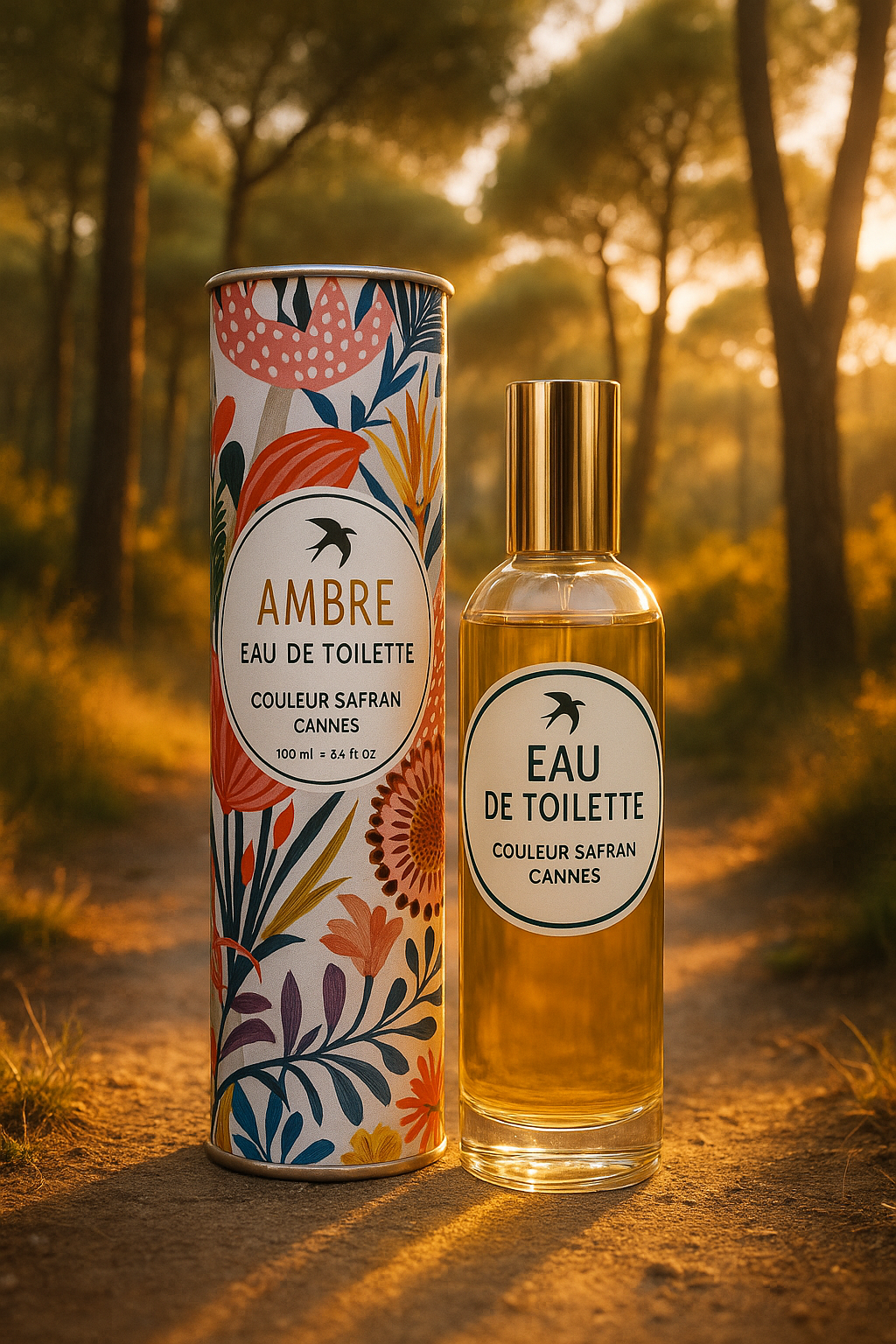 Couleur Safran Parfums - Wholesale Perfume/Eau de Toilette - Eau de Toilette Amber made in Provence 100 ml made in Grasse1