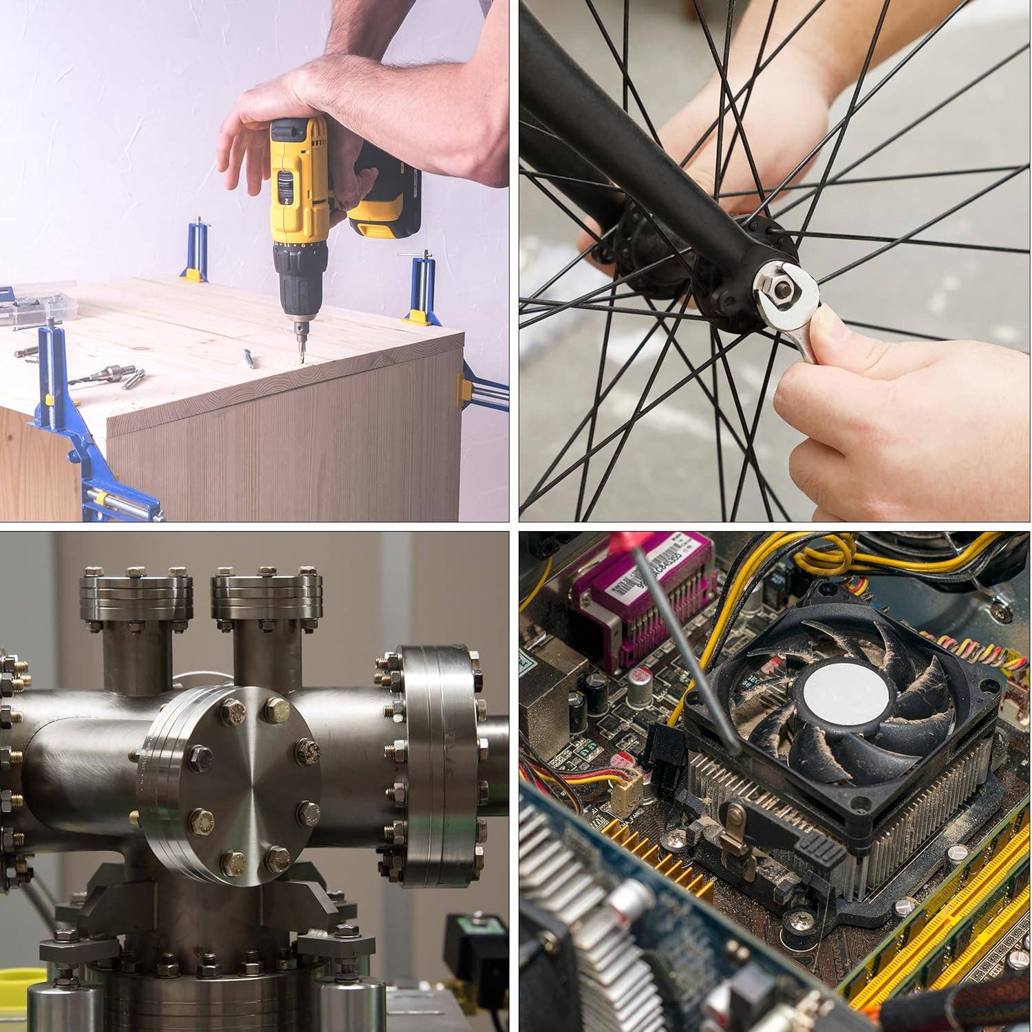 Bates Choice - Wholesale Craft Supplies - Bates- Fender Washers Assortment Kit, 230 pcs5