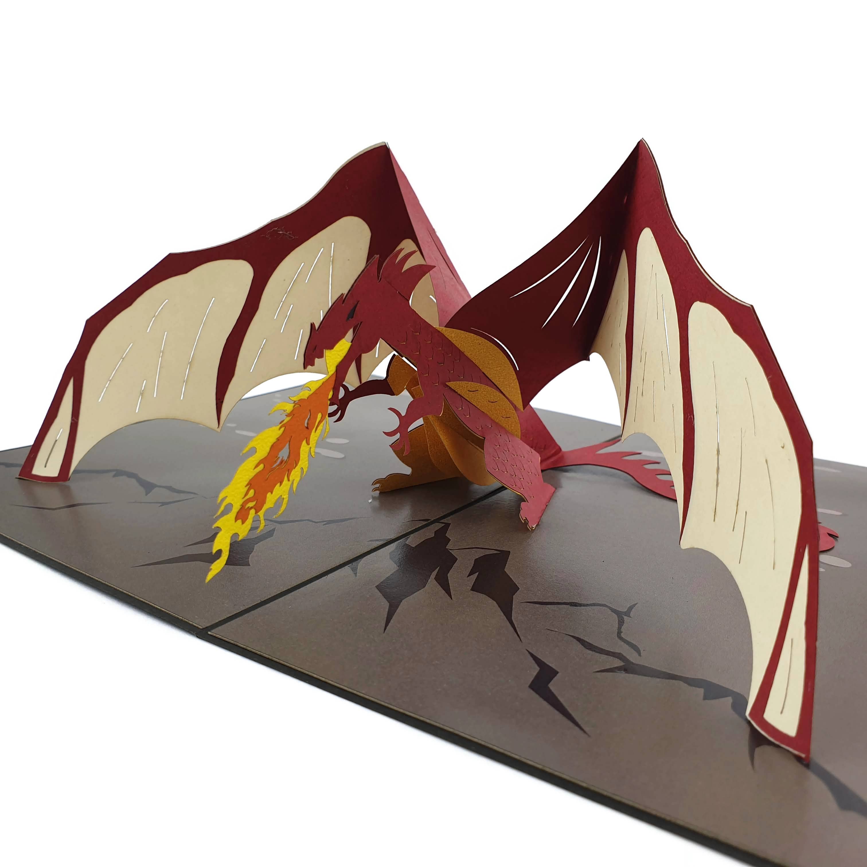 Colorpop - Wholesale Everyday Greeting Card - Pop-Up Card: The Dragon2