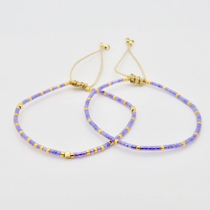 Maya Dainty Bracelet - Lilac for wholesale by Rosamariposa